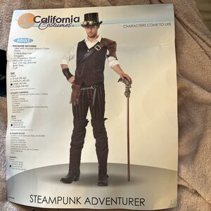 California Costumes Steampunk Adventurer Men’s Size Large Halloween‎